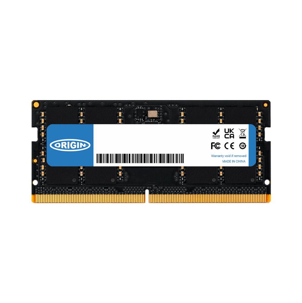 Origin Storage 32GB DDR5 5600MHz SODIMM 1Rx8 Non-ECC 1.1V memory...
