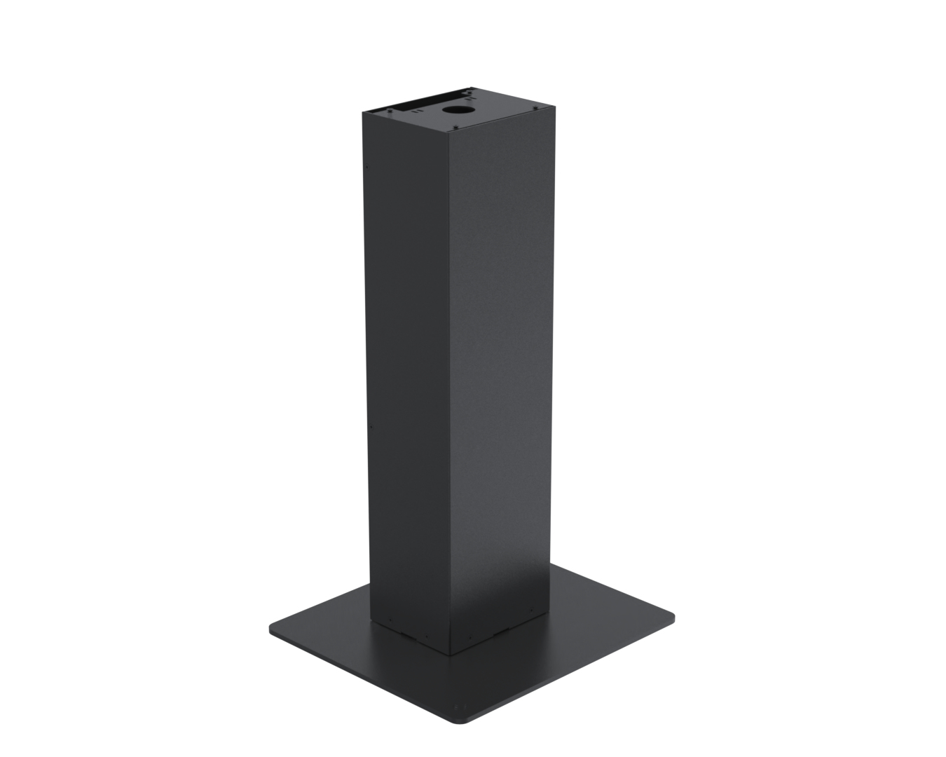 Ergonomic Solutions SpacePole Kiosk & Signage Kiosk freestanding module