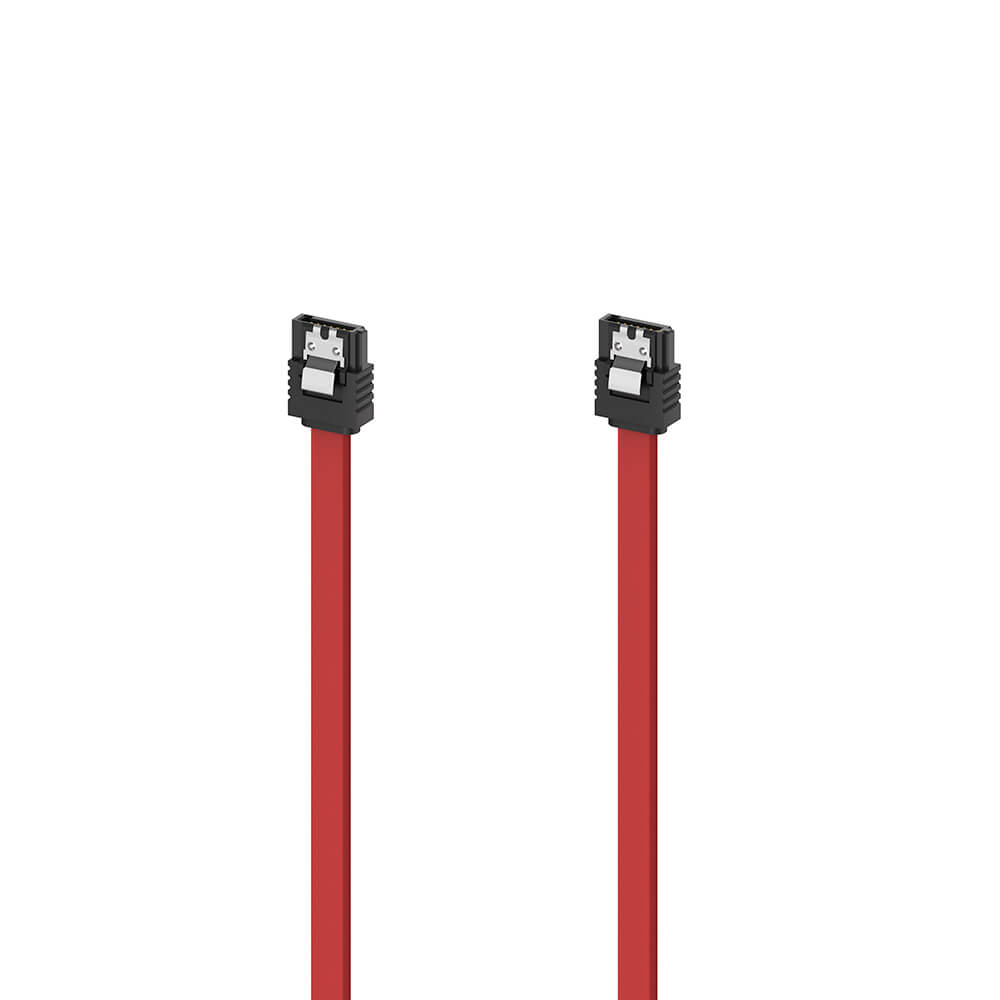 Hama 00200739 SATA-kablar 0,45 m Röd