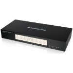 iogear GCS1218TAA3 KVM switch Black, Silver