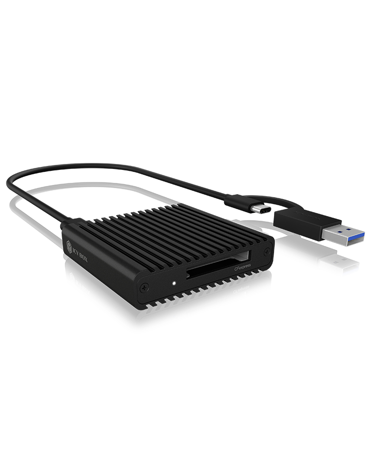 Image of ICY BOX IB-CR404-C31 card reader Black