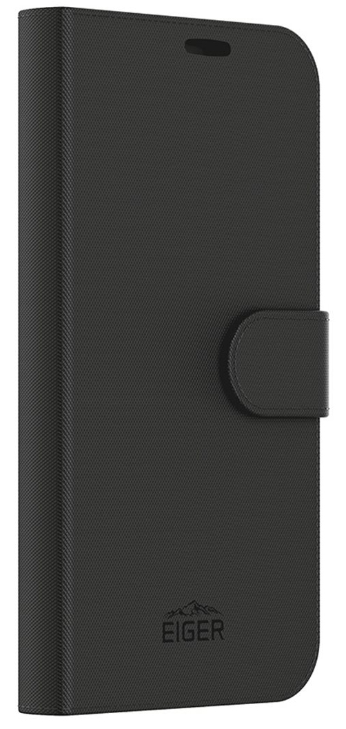 EIGER EGCA00633 mobile phone case 16 cm (6.3") Wallet case Black