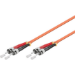 Microconnect FIB1120005-2 InfiniBand/fibre optic cable 0.5 m ST Orange