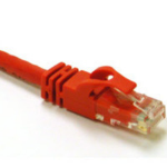 C2G 3ft Cat6 550MHz Snagless Crossover Cable networking cable Red 35.8" (0.91 m)