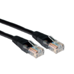 Target URT-602 BLACK networking cable 2 m Cat5e U/UTP (UTP)