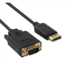 Axiom DPMVGAM10-AX video cable adapter 120" (3.05 m) DisplayPort VGA (D-Sub) Black