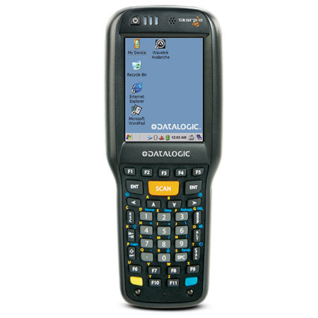 Datalogic Skorpio X4 handheld mobile computer 8.13 cm (3.2") 240 x 320 pixels Touchscreen 388 g Black