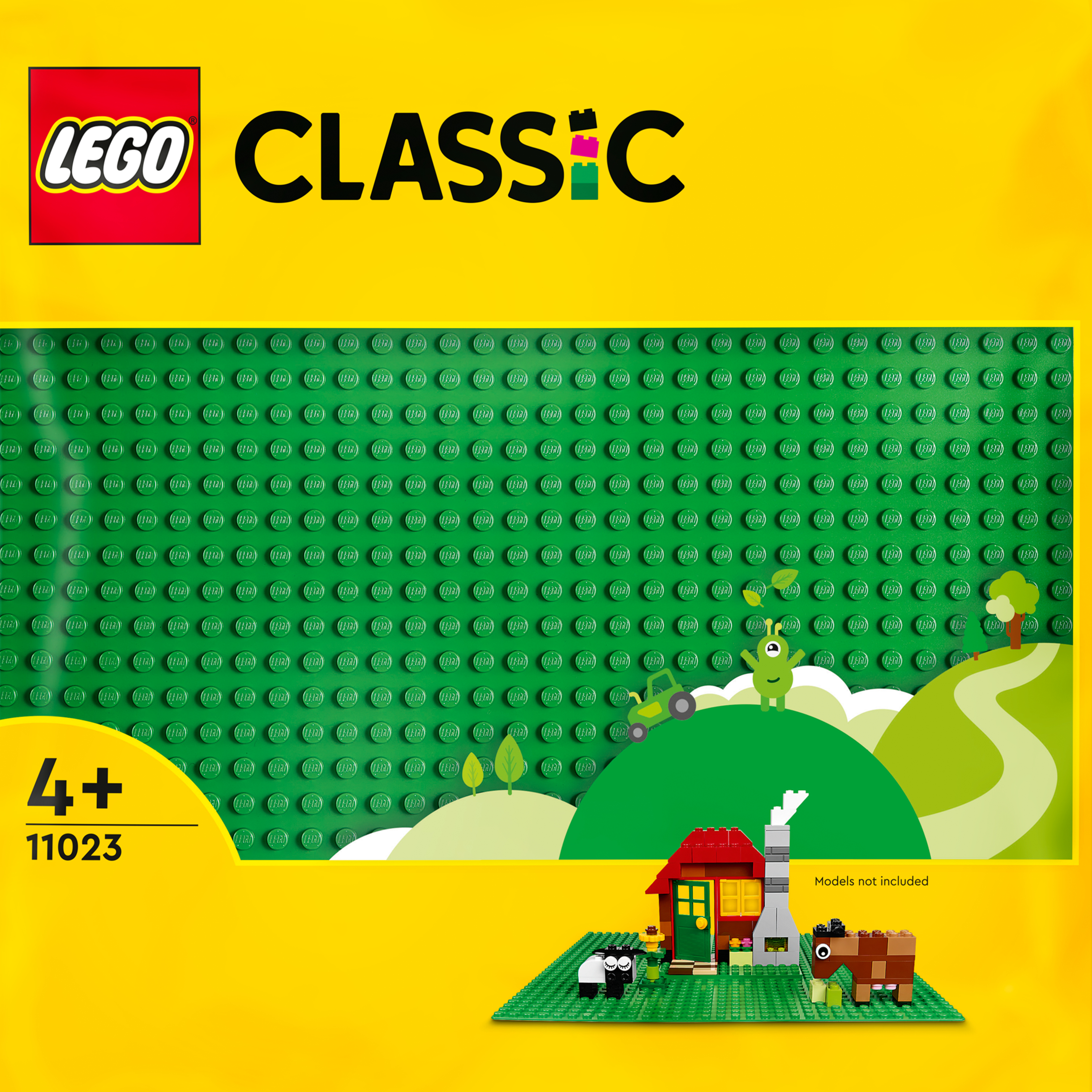 Image of LEGO Classic Gr?ne Bauplatte| 11023