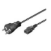 Microconnect 1m IEC 320 Black C13 coupler