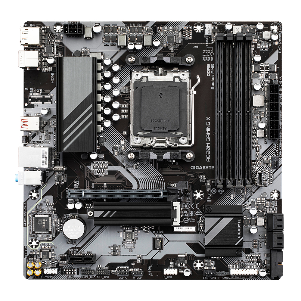 Image of Gigabyte A620M GAMING X motherboard AMD A620 Socket AM5 micro ATX