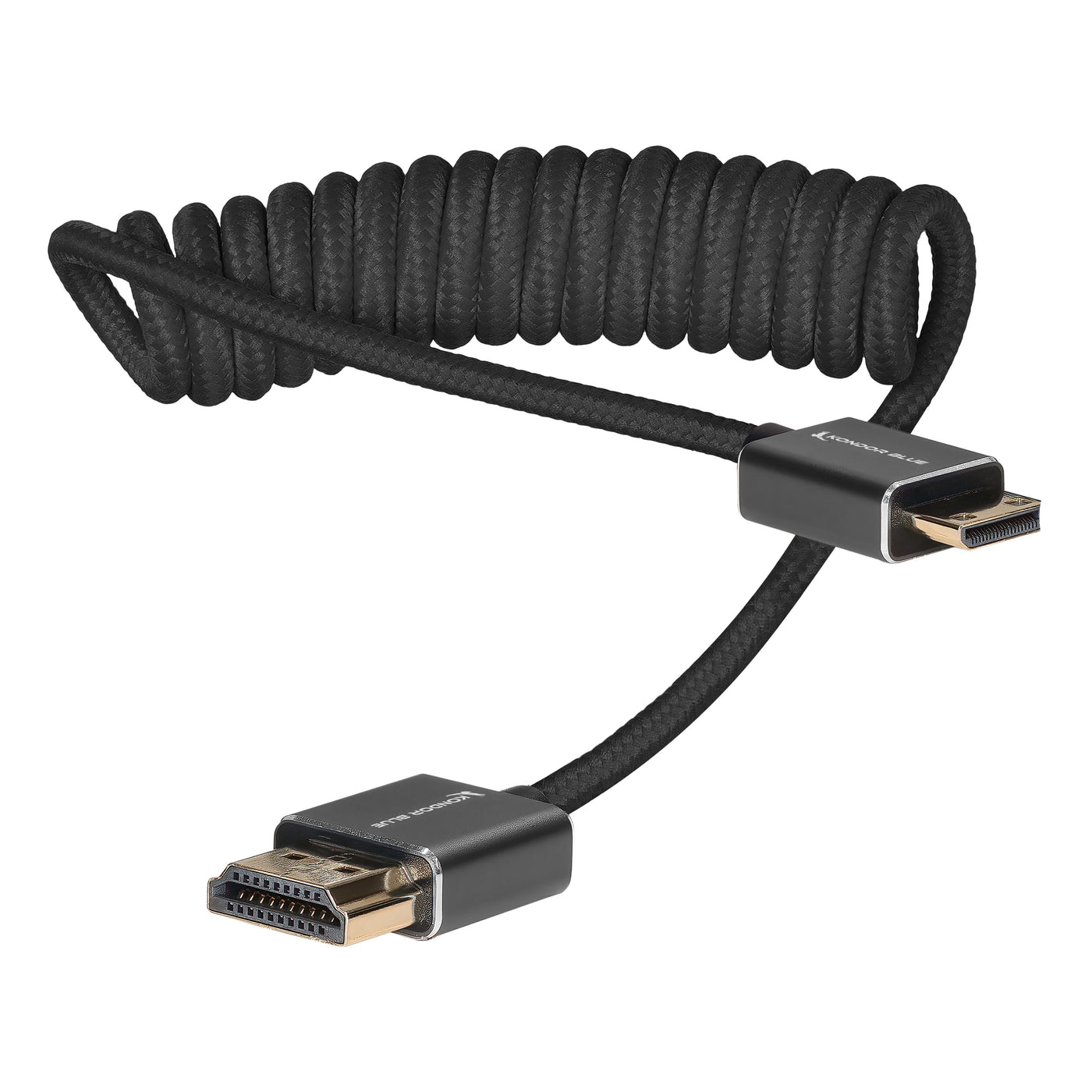 Kondor Blue KB-MN-FHDMI-12 HDMI cable 0.6 m HDMI Type C (Mini) HDMI Type A (Standard) Black