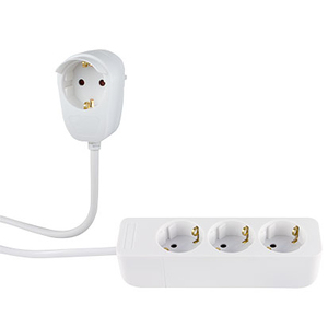 Image of REV 0012312114 power extension 2 m 4 AC outlet(s) Indoor White