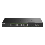 D-Link DGS-1530-28P/E netwerk-switch Managed L2 Gigabit Ethernet (10/100/1000) Power over Ethernet (PoE) Zwart