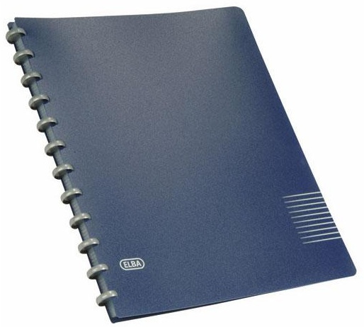 Elba 100205608 ring binder A4 Blue
