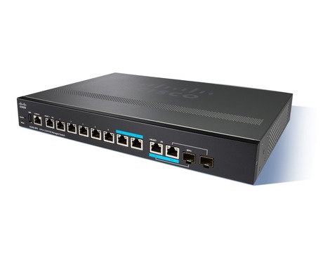 Cisco Small Business SG350-8PD Gestionado L2/L3 Gigabit Ethernet (10/100/1000) Energía sobre Ethernet (PoE) 1U Negro