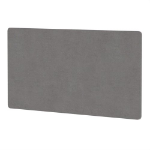 Dynamic Air Back-to-Back Desk Divider Screen W1600 x D800mm Grey Fabric - HA03070 DD