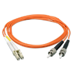 Black Box ST–LC, 2m InfiniBand/fibre optic cable 78.7" (2 m) Orange