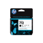 HP 3ED71A/712 Ink cartridge black 80ml for HP DesignJet T 200