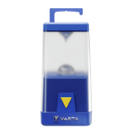 Varta 17666 101 111 - Battery powered camping lantern - Blue - Acrylonitrile butadiene styrene (ABS) - Polycarbonate (PC) - Thermoplastic elastomer (TPE) - IPX4 - 400 lm - LED