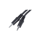 EXC 108506 audio cable 0.5 m 3.5mm Black