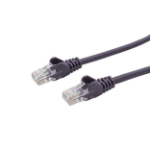 connektgear 2m RJ45 CAT5e UTP Stranded Flush Moulded Network Cable - 24AWG - Purple