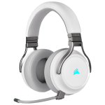 Corsair Virtuoso RGB Headset Wired & Wireless Head-band Gaming USB Type-A White