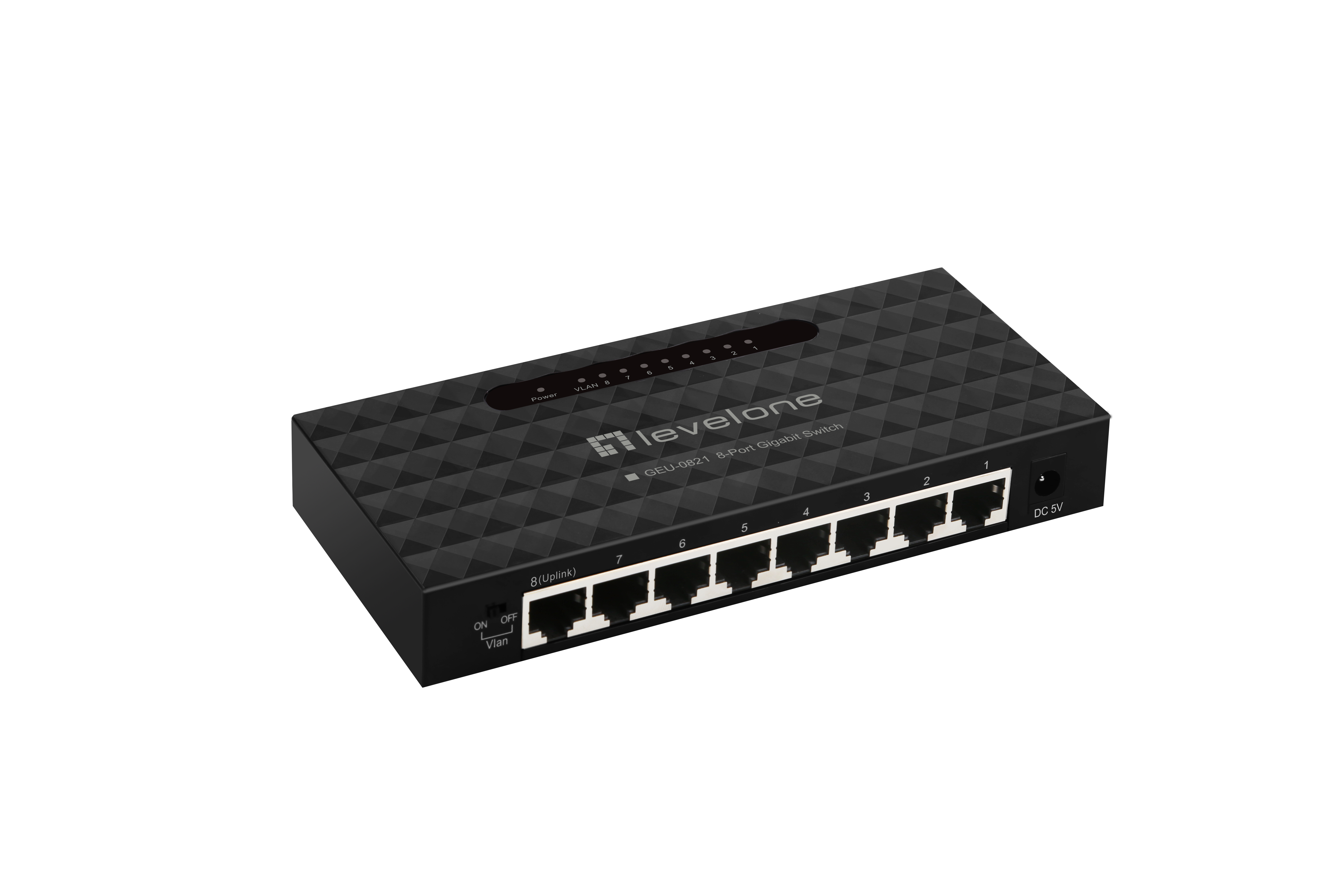 Image of LevelOne GEU-0821 network switch Managed Gigabit Ethernet...