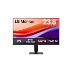 LG 24' FHD 1920 x 1080, 16:9, IPS, 120Hz, D-Sub & HDMI, HDR10, External Power,HDMI cable only 3yrs Montior