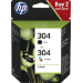 HP 3JB05AE/304 Printhead cartridge multi pack black + color 100 pg + 120 pg Pack=2 for HP DeskJet 2620/3720