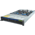 GIGABYTE R283-Z92-AAJ3 LGA 6096 Rack (2U) Zwart, Staal