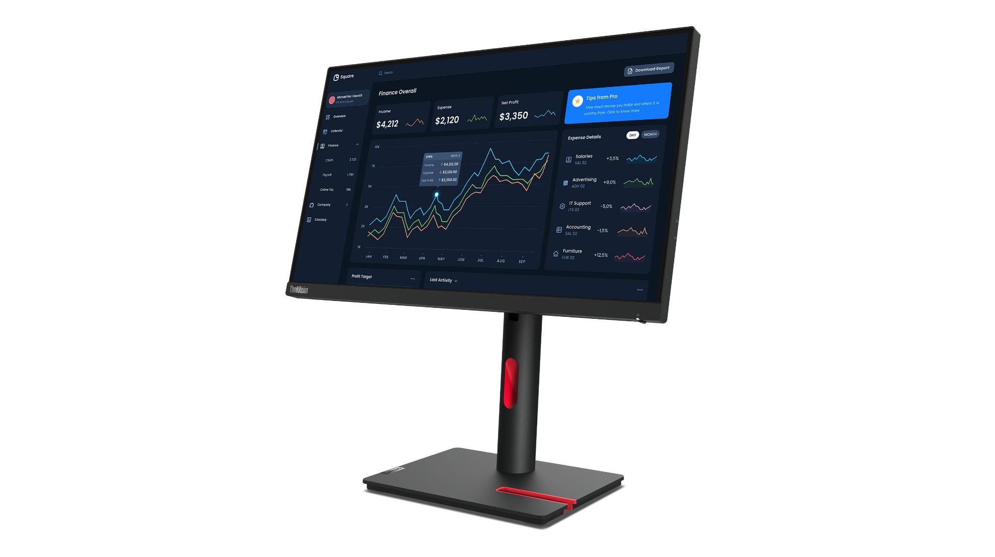 Lenovo ThinkVision T22i-30 Monitor