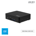 MSI Cubi NUC TWG N250 BB USFF Zwart Intel SoC BGA 1264 3,8 GHz