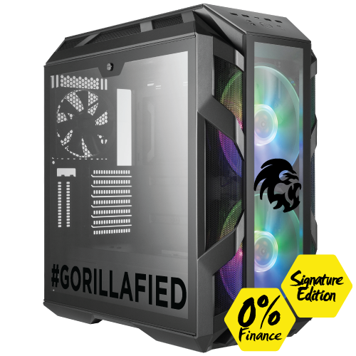 Gorilla Gaming BOSS 3.2 Signature Edition - i7 9700k 3.6GHz, 16GB RGB RAM, 500GB 2TB, 8GB RTX 2080 Super Gorilla Gaming BOSS 3.2 Signature Edition - i7 9700k 3.6GHz, 16GB RGB RAM, 500GB 2TB, 8GB RTX 2080 Super