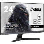iiyama G-MASTER Get ahead with the G2445HSU Black Hawk monitor with IPS Panel Technology and 1ms MPRT