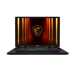 MSI Crosshair A17 HX D8WGKG-019NL AMD Ryzen™ 9 8940HX Laptop 43,2 cm (17") Quad HD+ 32 GB DDR5-SDRAM 2 TB SSD NVIDIA GeForce RTX 5070 Wi-Fi 6E (802.11ax) Windows 11 Home Zwart
