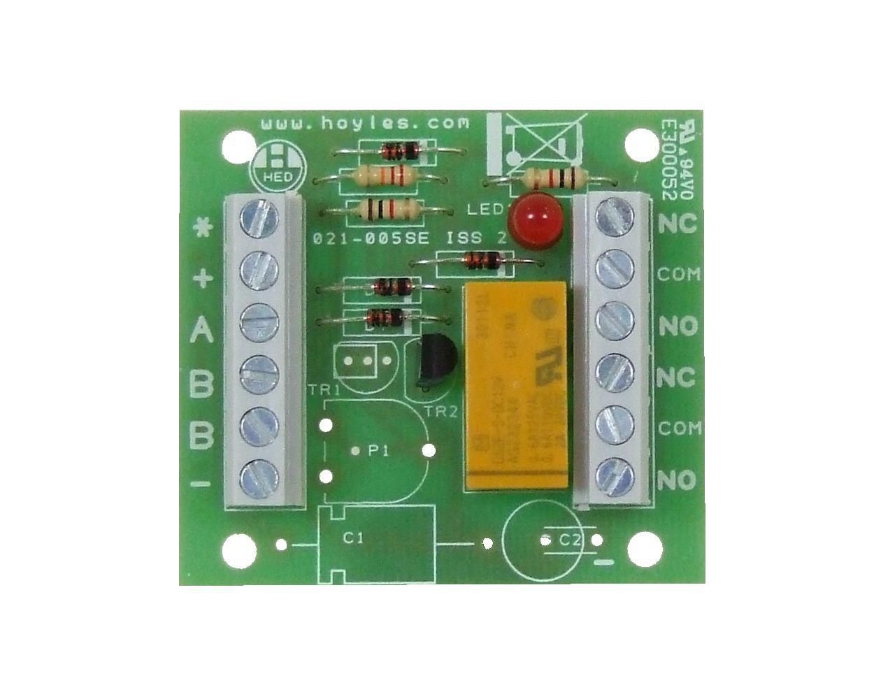 Transistorised double pole  relay module 24vdc thumbnail