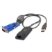 HPE KVM Console USB Interface Adapter toetsenbord-video-muis (kvm) kabel Zwart