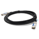 AddOn Networks 02311KNX-AO InfiniBand/fibre optic cable 3 m QSFP28 DAC Black