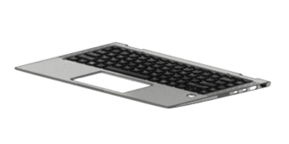 HP L66882-B31 notebook spare part Housing base + keyboard