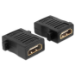 DeLOCK 65509 cambiador de género para cable HDMI Negro