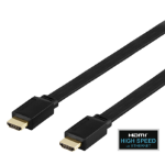 Deltaco 100005 HDMI cable 2 m HDMI Type A (Standard) Black