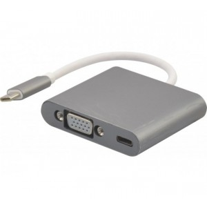 Hypertec 127563-HY cable interface/gender adapter USB-C 3.1 VGA Silver