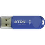 TDK TRANS-IT, 4GB USB flash drive USB Type-A 2.0 Blue