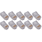 4XEM 4X1000PKC5E wire connector RJ-45 Transparent
