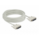 DeLOCK Serial Cable D-Sub 25 male to male 10 m