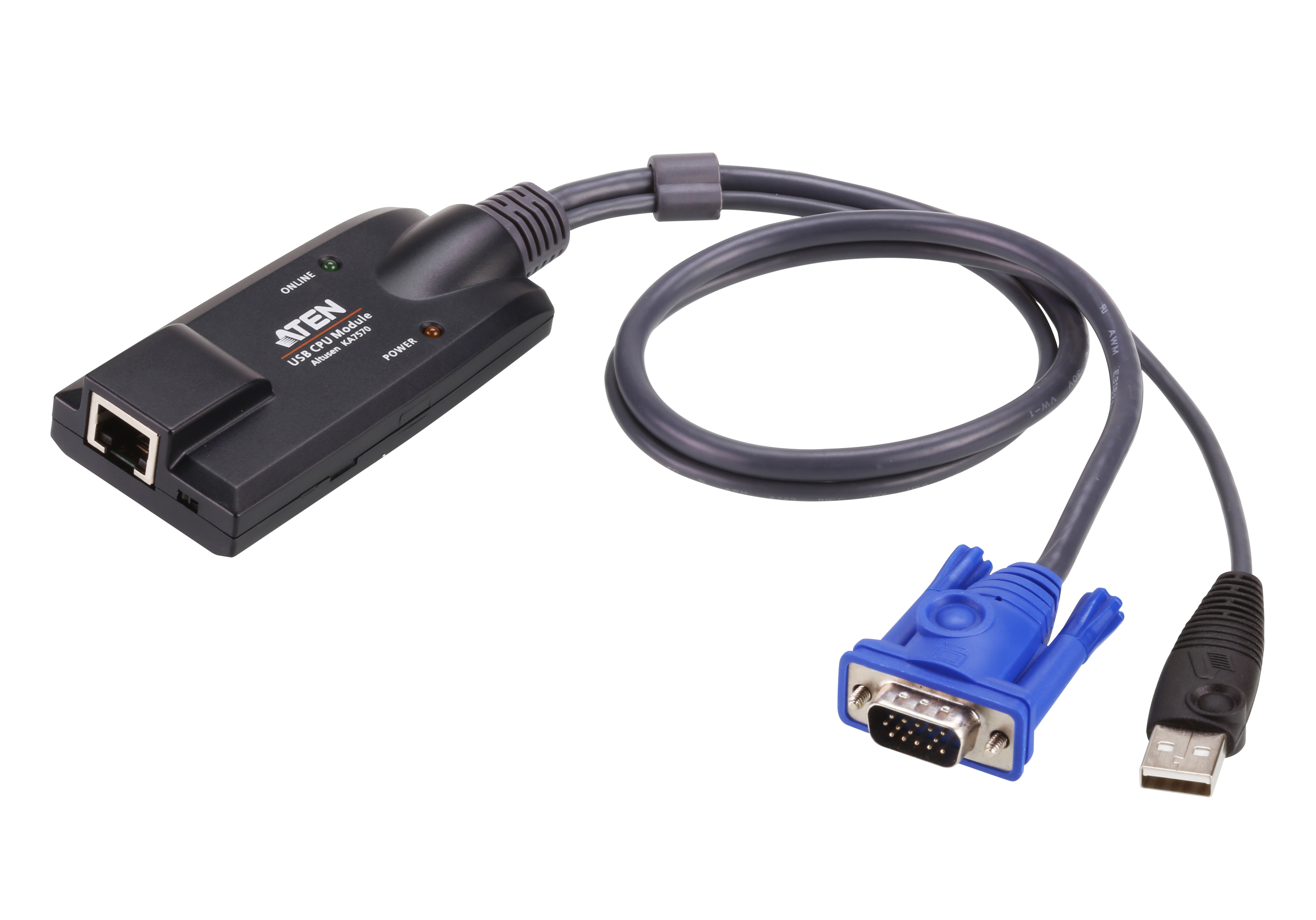 Image of ATEN KA7170 KVM cable Black