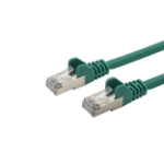 connektgear 3m RJ45 CAT6a SSTP Stranded Flush Moulded LS0H Network Cable - 26AWG - Green