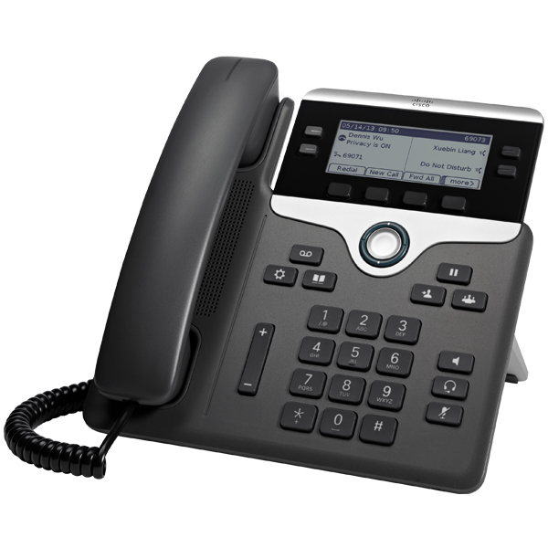 Image of Cisco 7841 IP phone Black, Silver 4 lines LCD