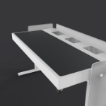 Heckler Design 6U Lecern Deskpd - Nero -