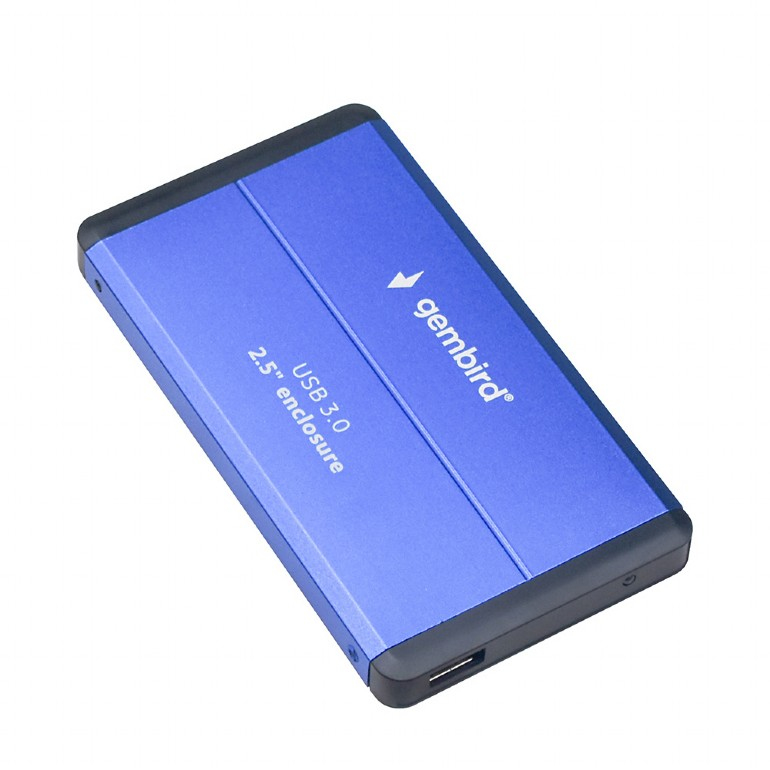 Image of Gembird EE2-U3S-2-B storage drive enclosure HDD enclosure Blue 2.5"